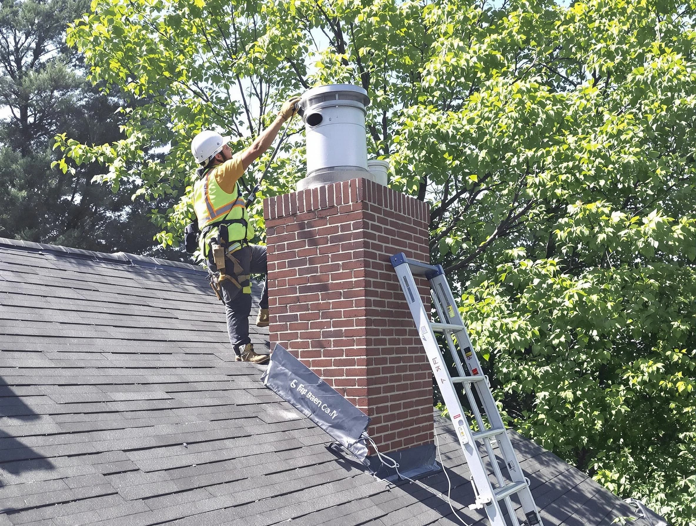 Chimney liner inspection by Todd Creek Chimney Sweep in Todd Creek, CO