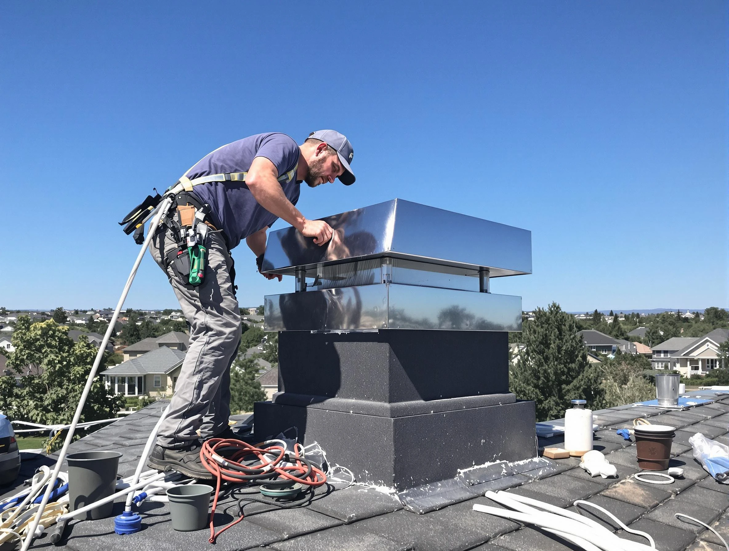 Chimney Cap Services service in Todd Creek, CO