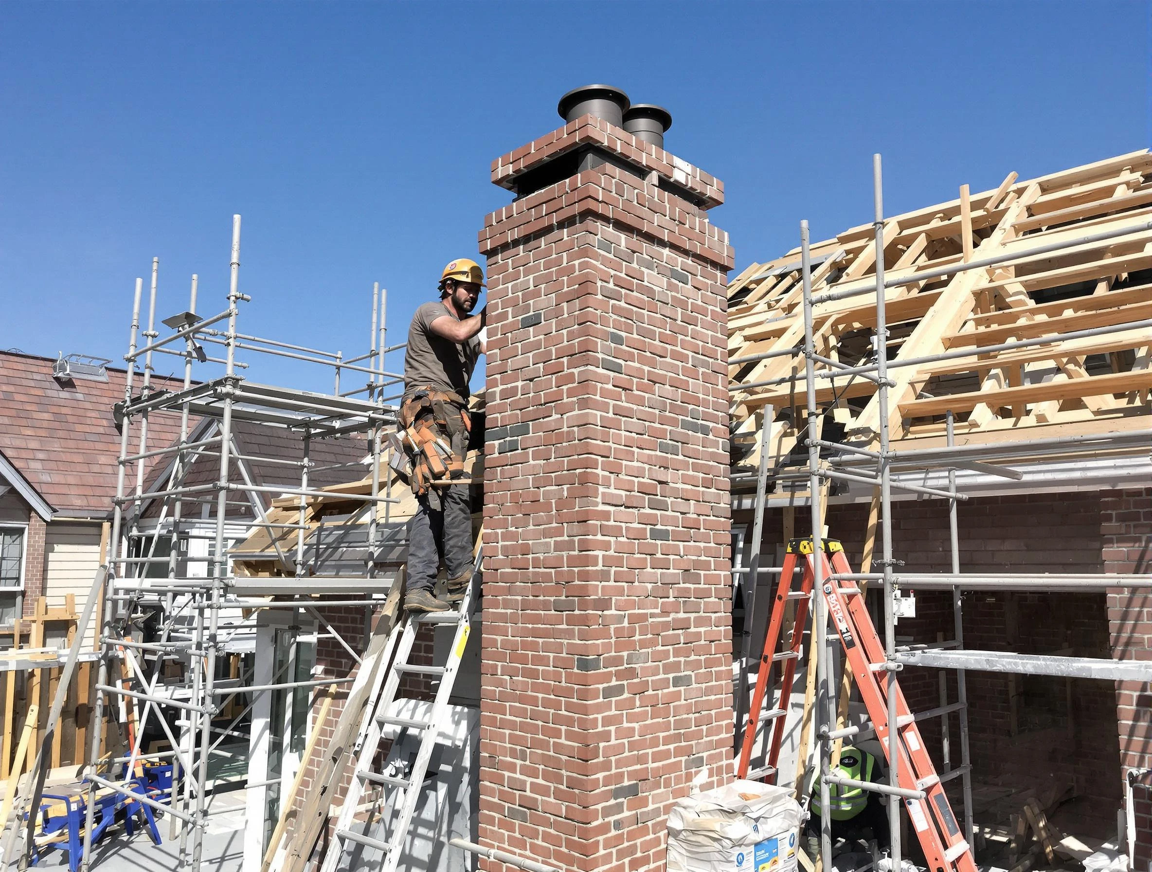 New chimney installation completed by Todd Creek Chimney Sweep in Todd Creek, CO